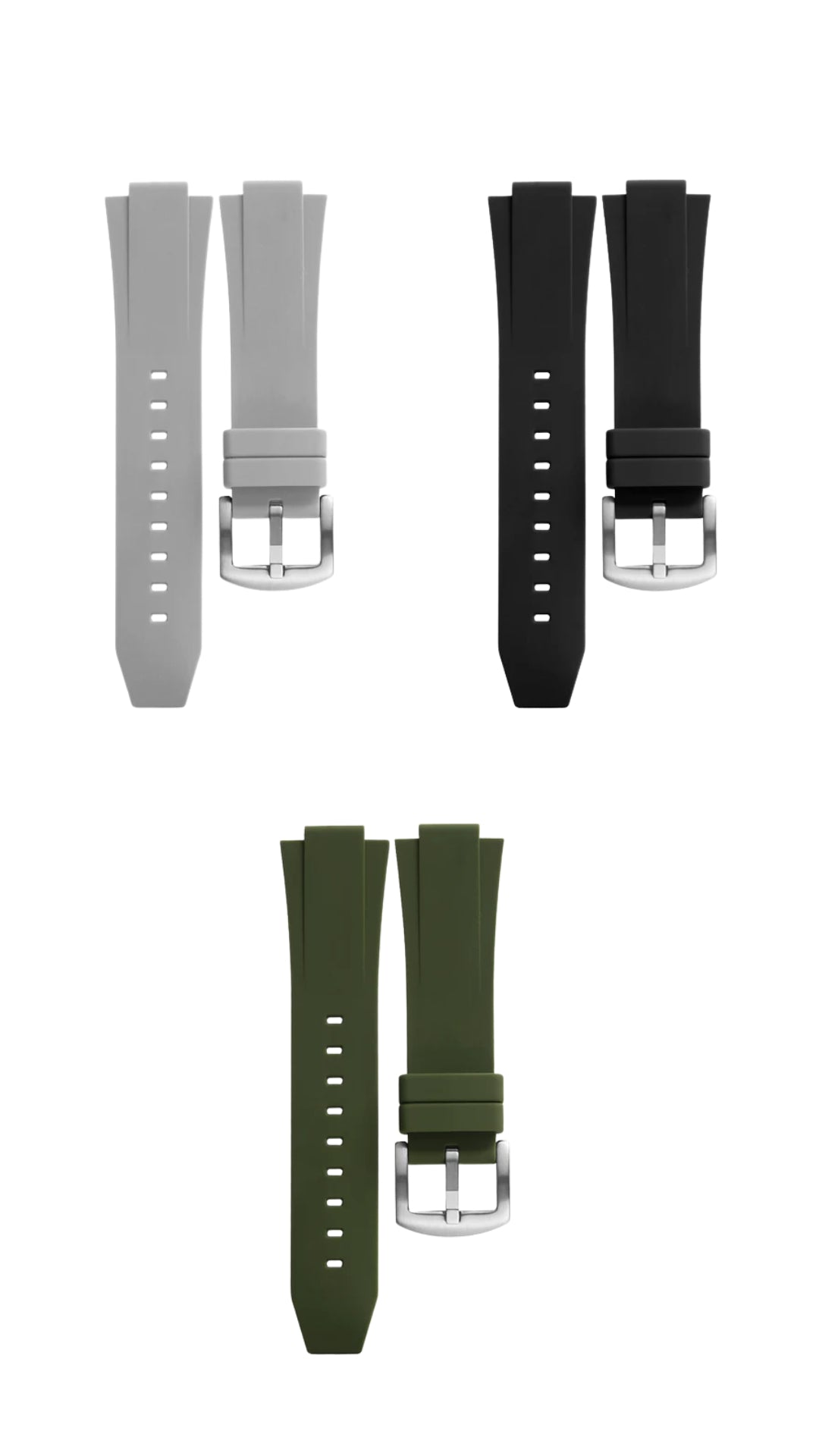 3 Pack bundle Silver