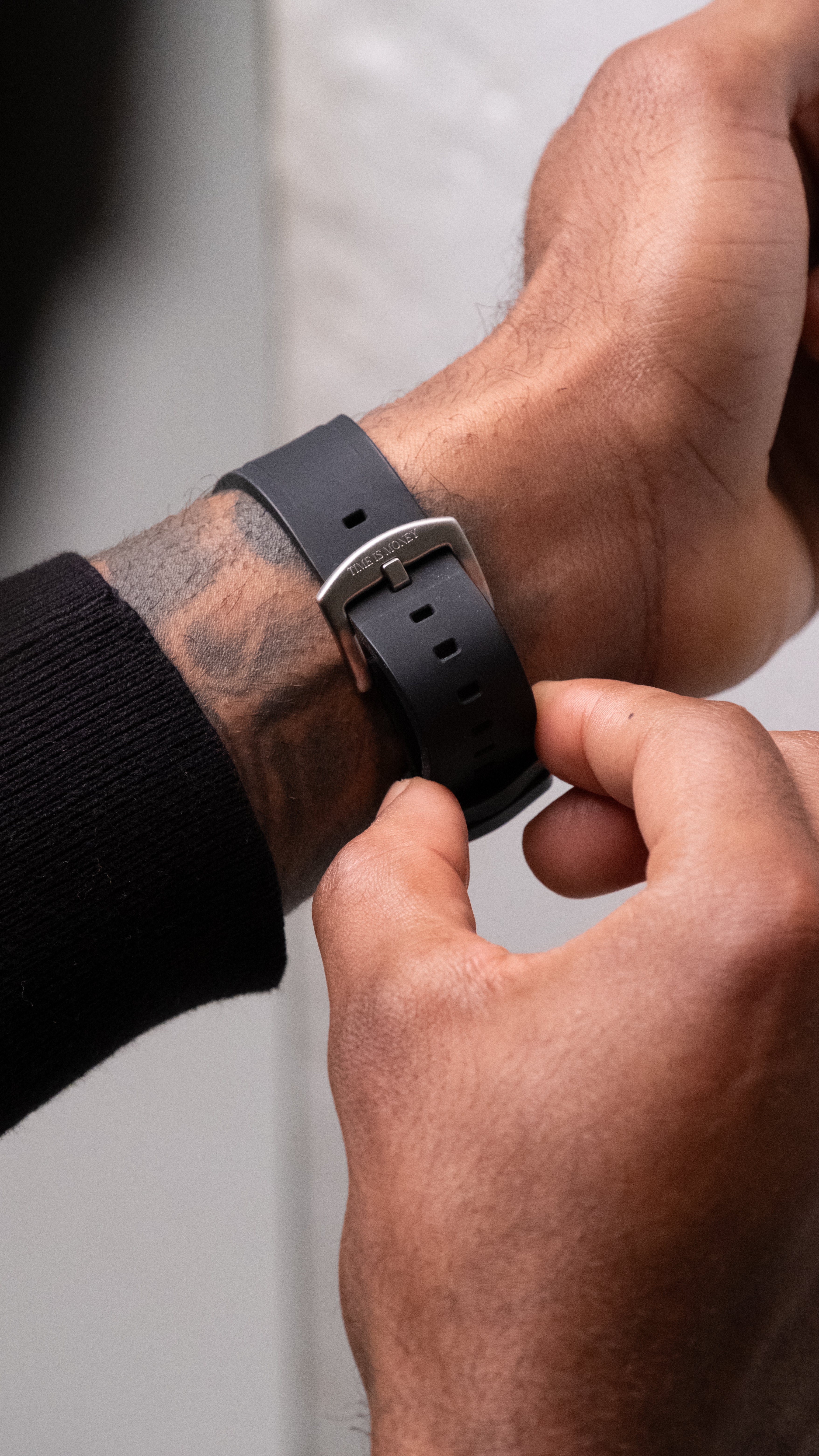 Silicone Strap - Black