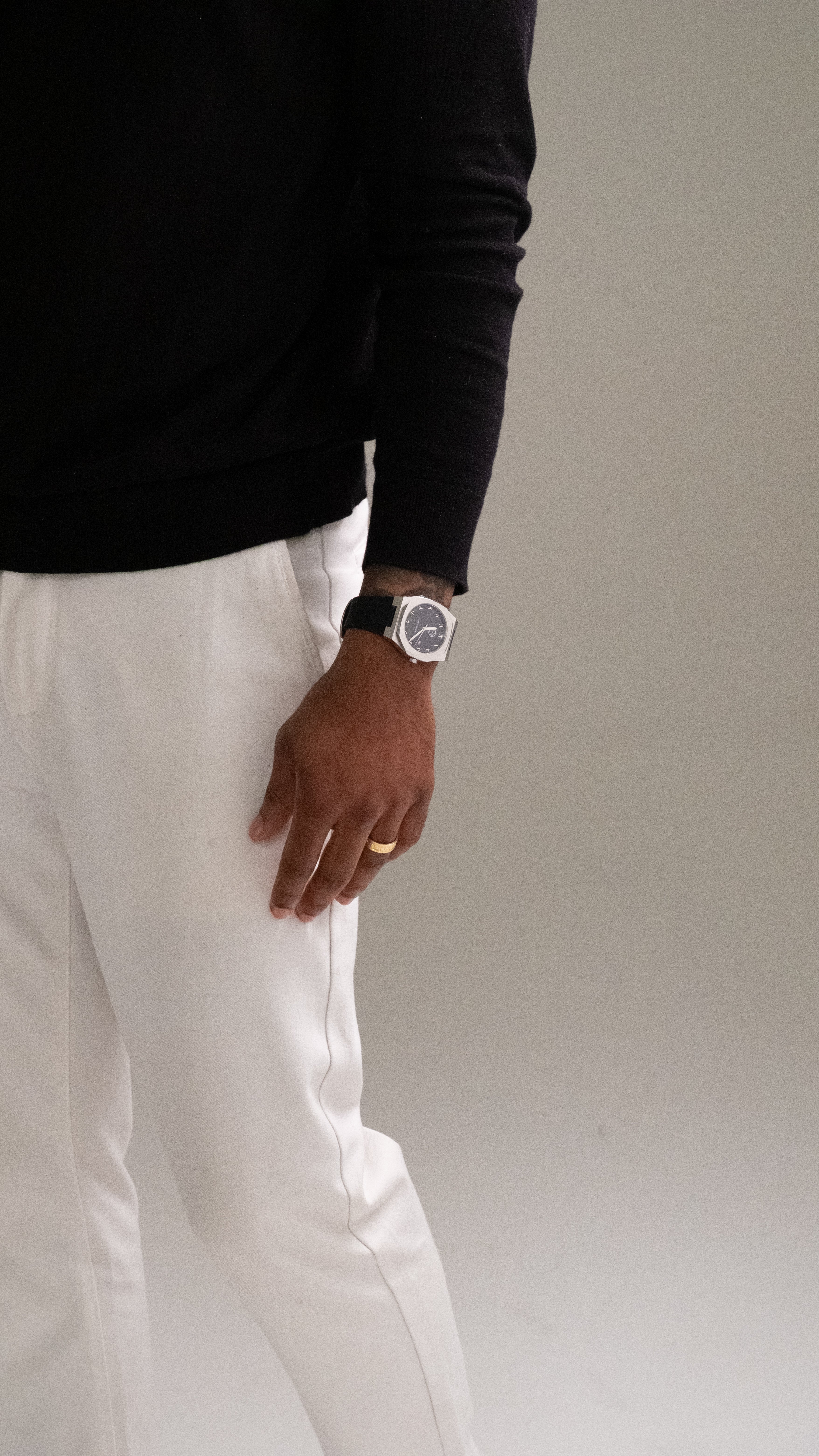 Silicone Strap - Black